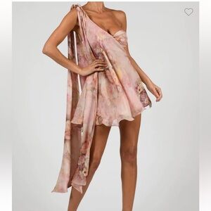 DOLLS HOUSE FASHION Anthia dress in rose silk